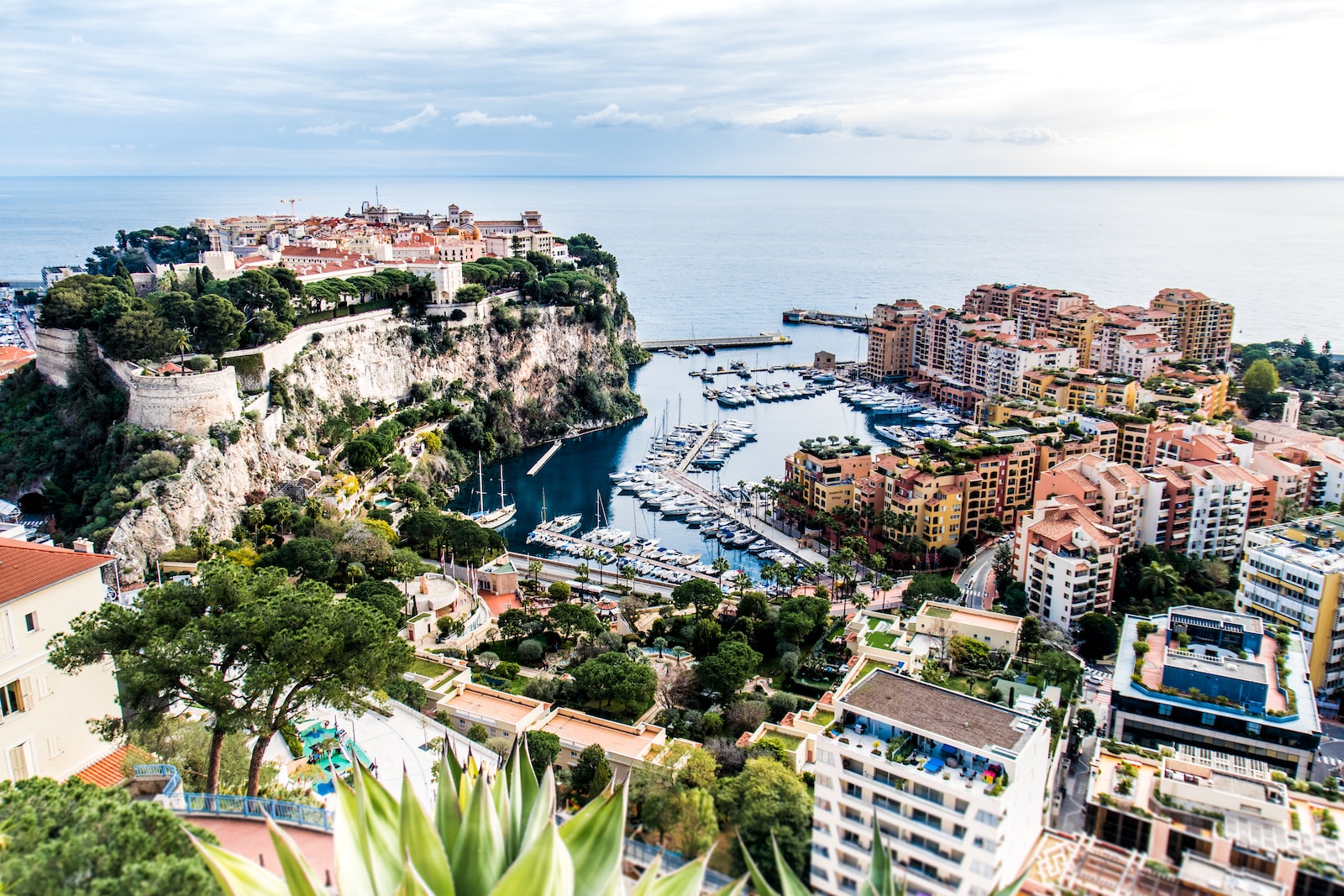 Monaco sur la Côte d'Azur