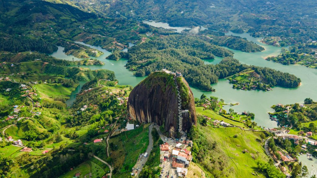 Le Peñón de Guatapé